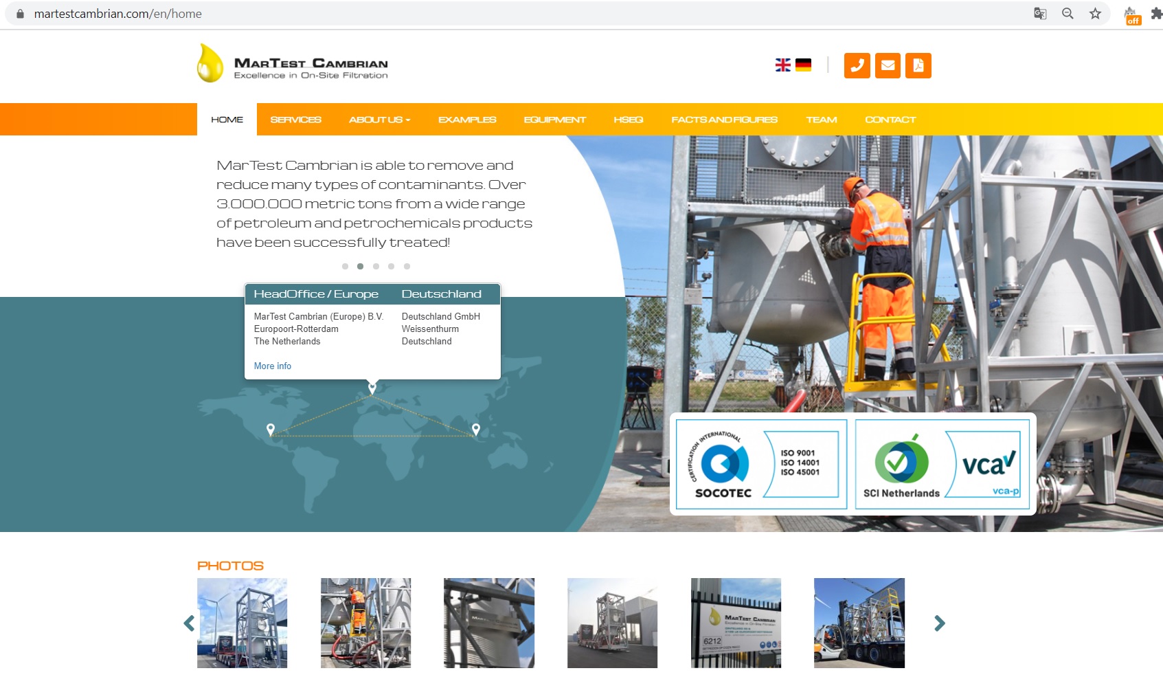 Launch new website and brochure